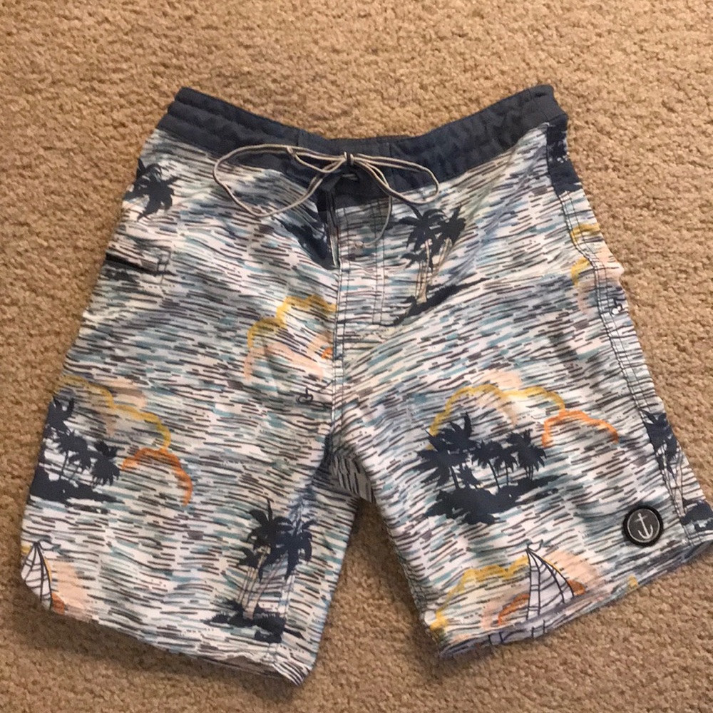 Captain fin board shorts